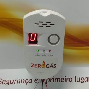 Detector de gas ZEROGAS com saída rele Na e NF